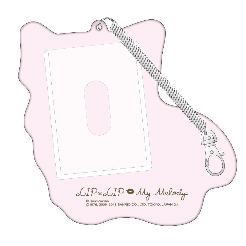 マイメロディ パスケース HoneyWorks×マイメロディ ダイカットパスケース 愛蔵＆マイメロディ