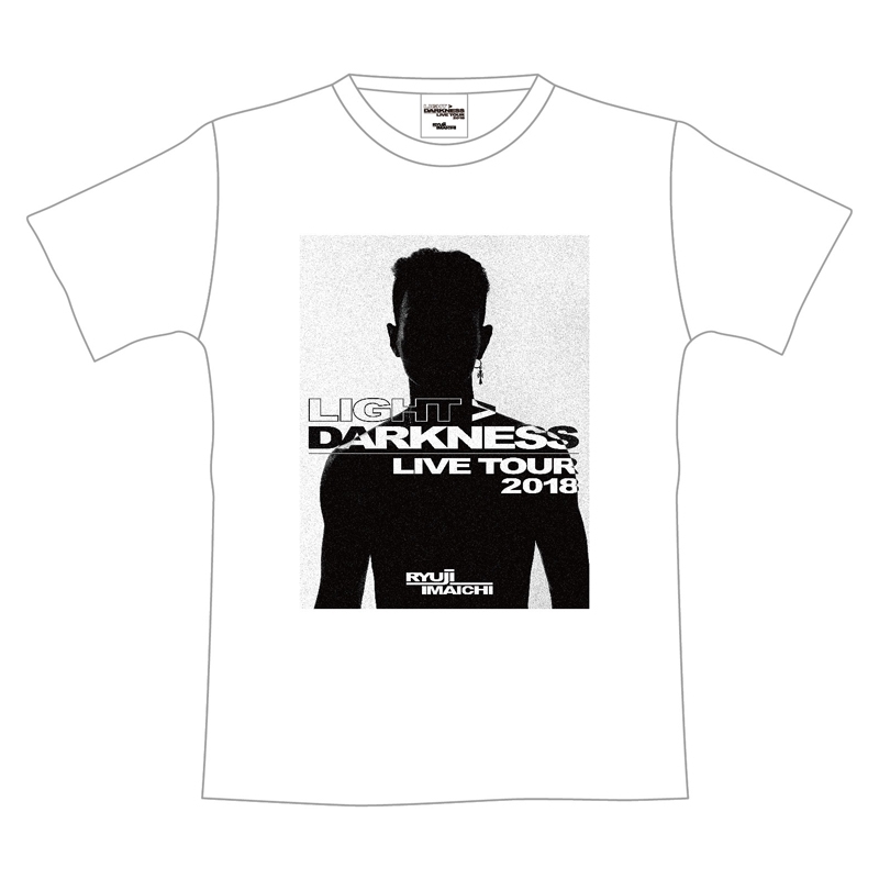 LIGHT>DARKNESS フォトTシャツ[L] / WHITE : RYUJI IMAICHI (今市隆二) | HMV&BOOKS