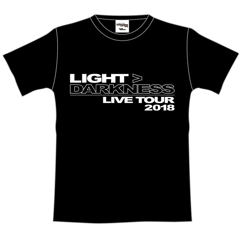 LIGHT>DARKNESS ツアーTシャツ[S] / BLACK : RYUJI IMAICHI (今市隆二 ...