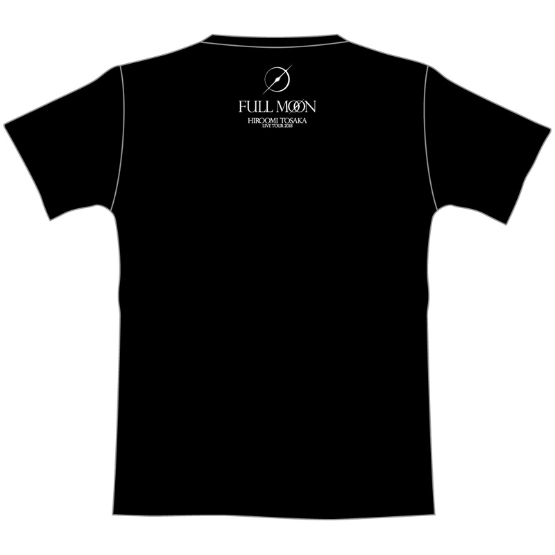 FULL MOON フォトTシャツ[L] / BLACK : HIROOMI TOSAKA (登坂広臣