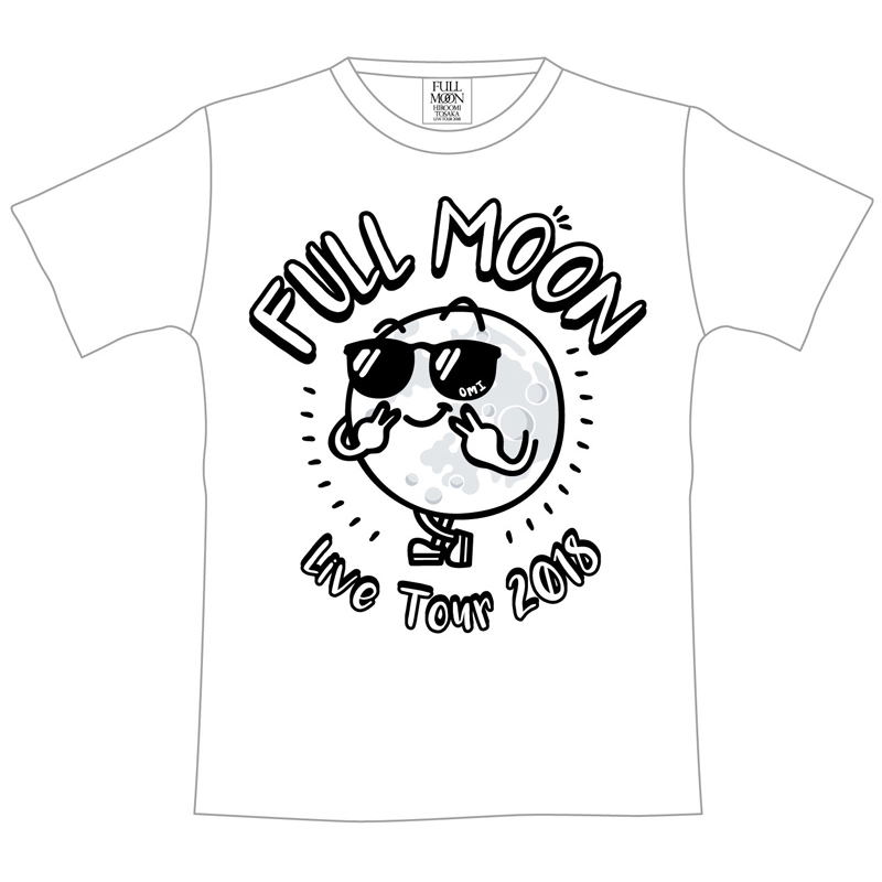 FULL MOON Tシャツ[L] : HIROOMI TOSAKA (登坂広臣) | HMV&BOOKS ...