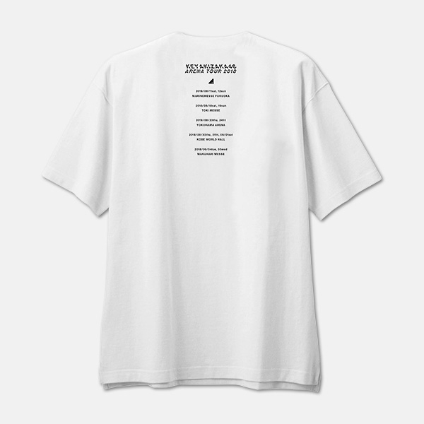 アリーナツアー2018 Tシャツ ホワイト（サイズL） : 欅坂46