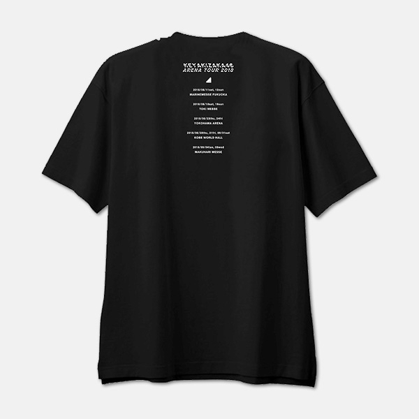 アリーナツアー2018 Tシャツ ブラック（サイズXL） : 欅坂46 | HMVu0026BOOKS online - LP119282