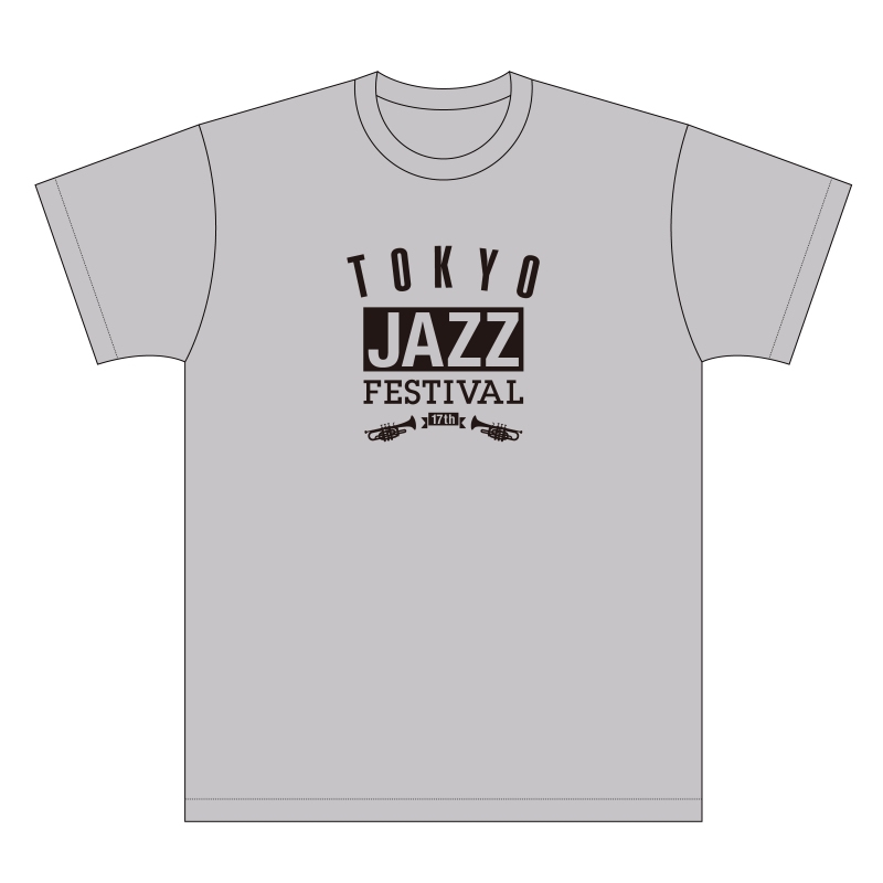 TシャツA（グレー） XLサイズ / 東京JAZZ 2018 : 東京JAZZ2018 