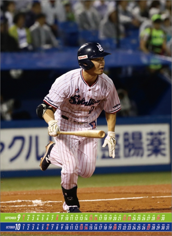 青木宣親(東京ヤクルトスワローズ)/ 2019年カレンダー : 青木宣親