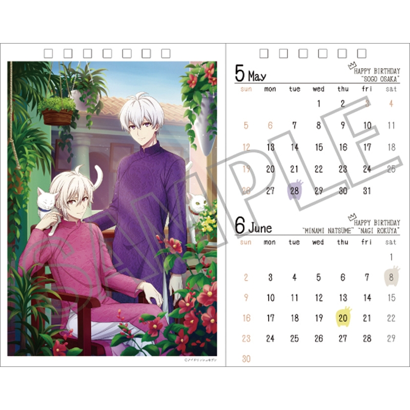 アイドリッシュセブン 19年卓上カレンダー Idolish7 アイドリッシュセブン Hmv Books Online 19cl102