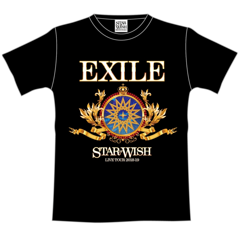 ツアーTシャツBLACK Sサイズ STAR OF WISH : EXILE | HMV&BOOKS online 