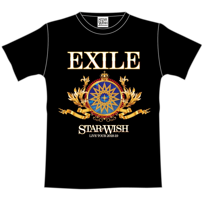 ツアーTシャツBLACK Mサイズ STAR OF WISH : EXILE | HMV&BOOKS online