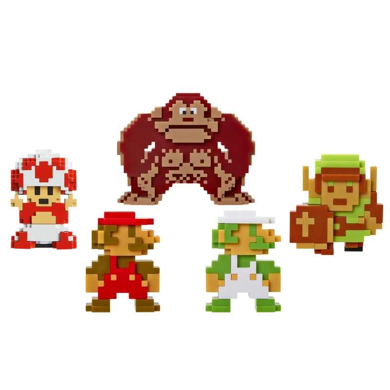 マリオ 2.5インチフィギュア 8bitコレクション : スーパーマリオ
