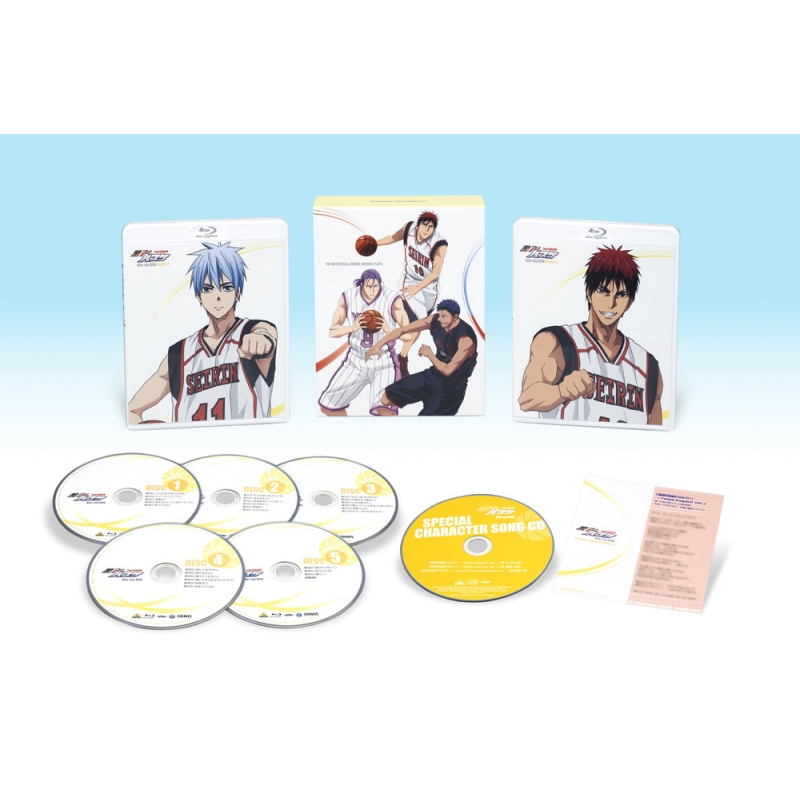 黒子のバスケ 2nd Season Blu Ray Box 黒子のバスケ Hmv Books Online xa 1423