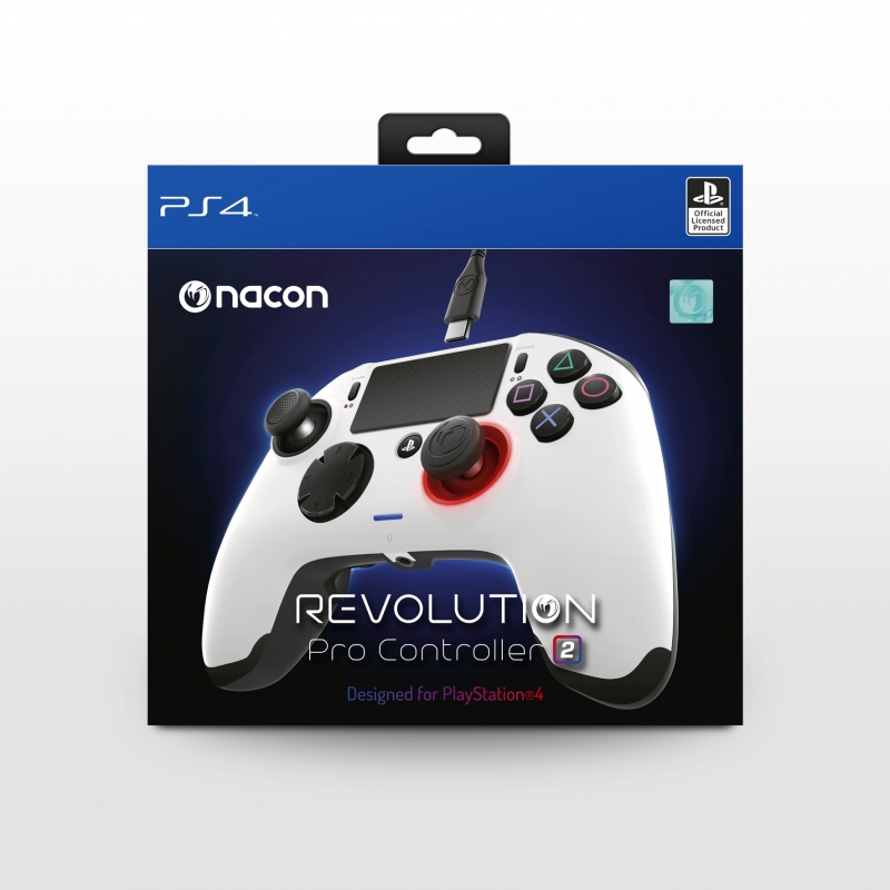 Nacon Revolution2  ps4ホリパット（右のボルテックス付属） NACON PS4 REVOLUTION PRO CONTROLLER V2 RIG LIMITED EDITION