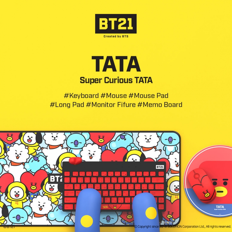 BT21 TATA ワイヤレスキーボード