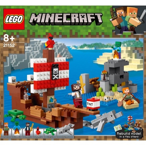 レゴ マインクラフト 海賊船の冒険 Hmv Books Online おもちゃ