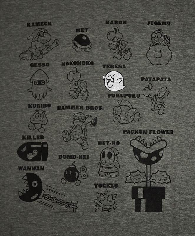Tシャツ 敵キャラクター Xlサイズ スーパーマリオ Hmv Books Online Sbnj0706
