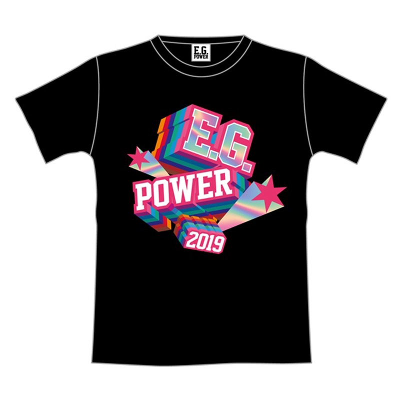 ツアーTシャツ(L)E.G.POWER 2019 : E-girls | HMV&BOOKS online - LP150404