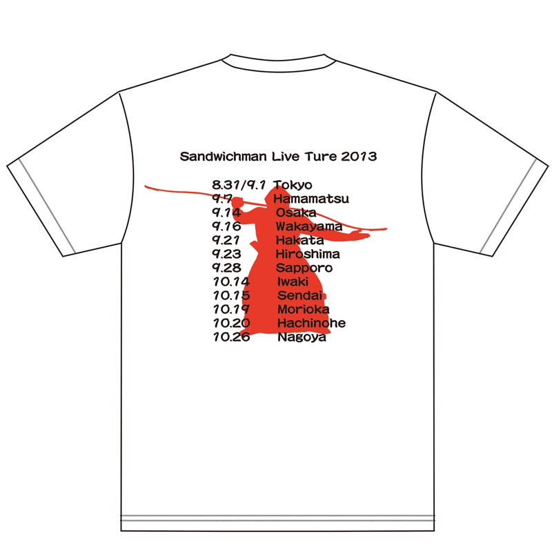 2013ツアー Tシャツ S : サンドウィッチマン | HMV&BOOKS online